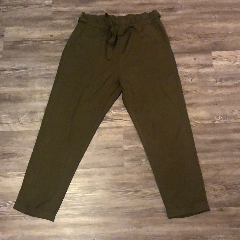 Green pants
